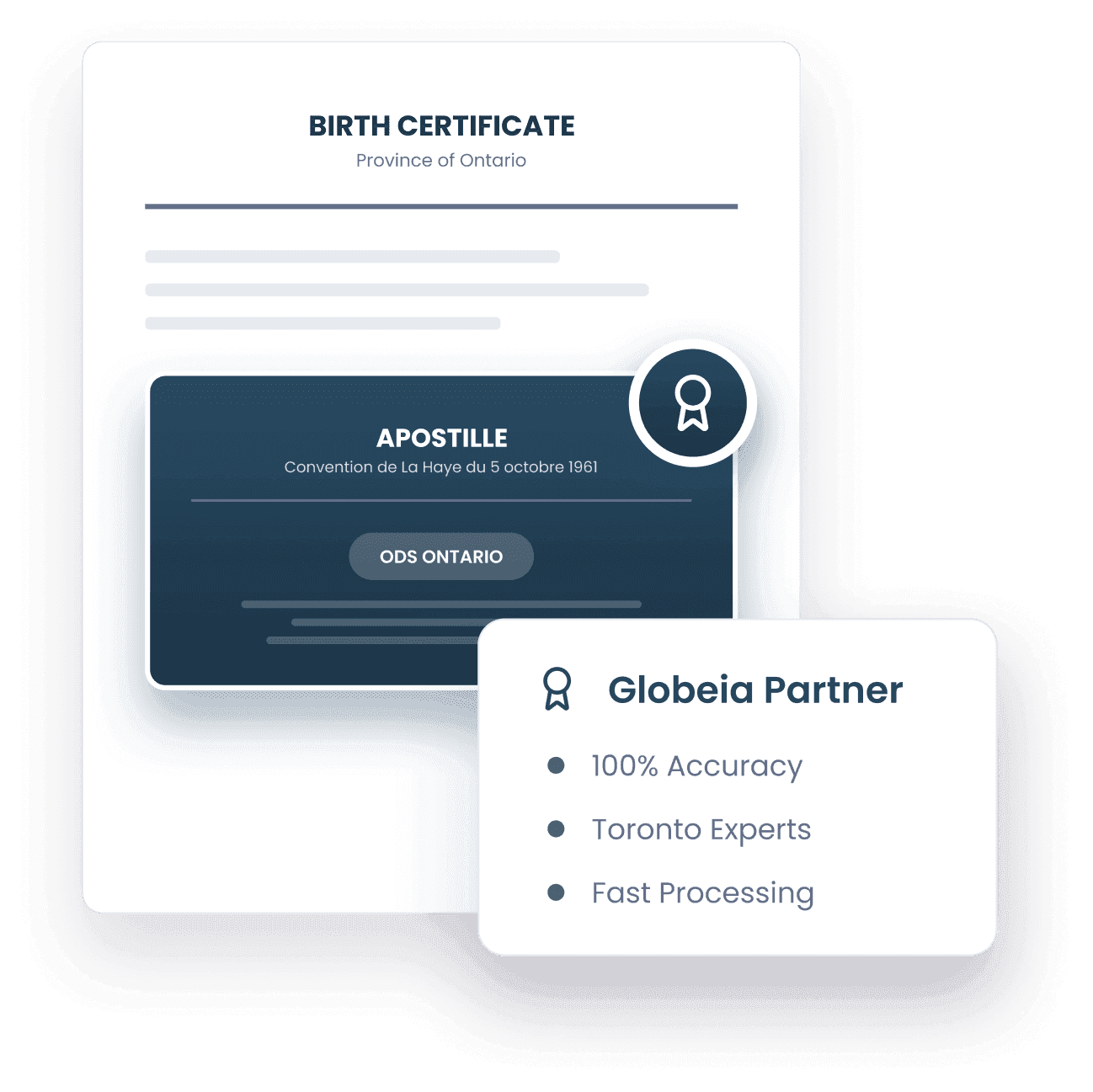 Hire Globeia as your Apostille Partner in Ontario