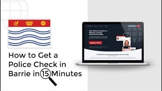 How to Get a Police Check in Barrie in 15 Minutes